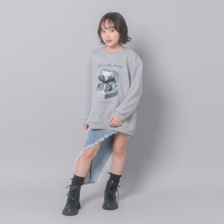 【CHIPIE/シピ】オーバーサイズシアーリボンキャットプリントミニワンピース | URBAN CHERRY | 詳細画像36 