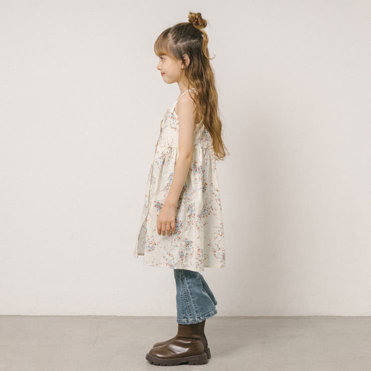 【レイヤード用】フラワープリントキャミワンピース | URBAN CHERRY | 詳細画像5 