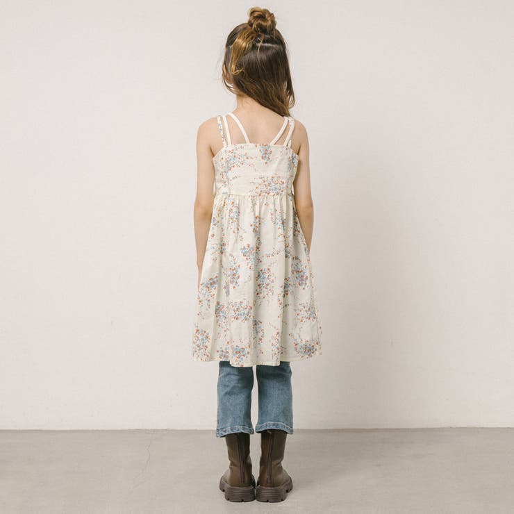 【レイヤード用】フラワープリントキャミワンピース | URBAN CHERRY | 詳細画像6 
