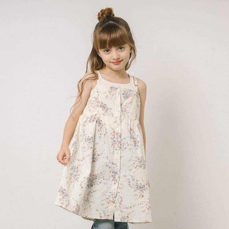 【レイヤード用】フラワープリントキャミワンピース | URBAN CHERRY | 詳細画像9 