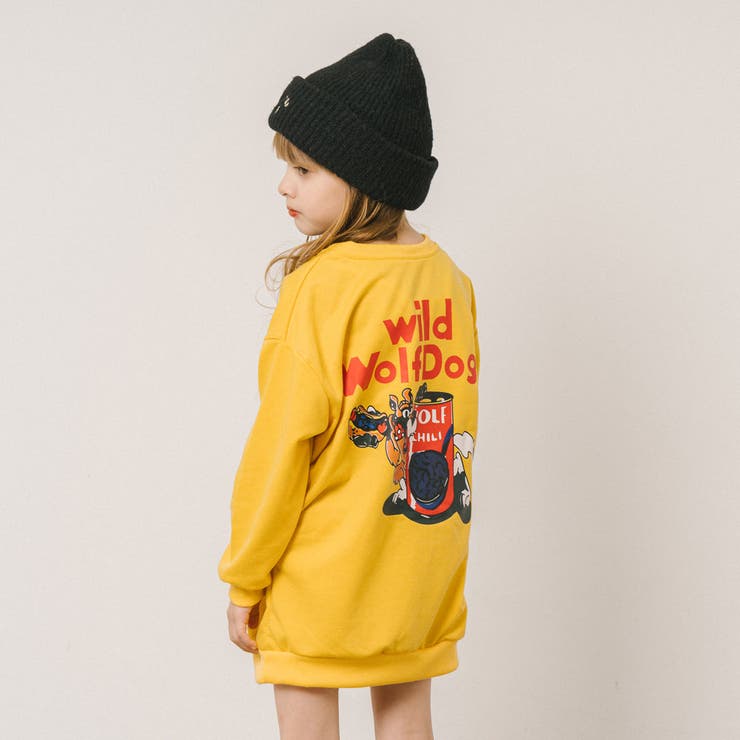 バックアニマルプリントトレーナーワンピ | URBAN CHERRY | 詳細画像3 