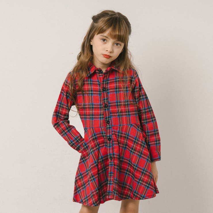 チェックネルシャツワンピース | URBAN CHERRY | 詳細画像12 