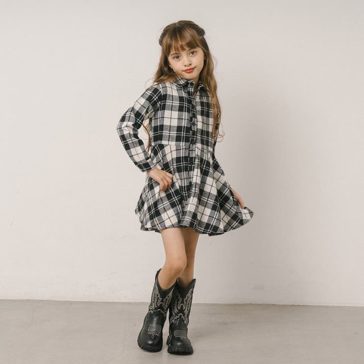 チェックネルシャツワンピース | URBAN CHERRY | 詳細画像13 