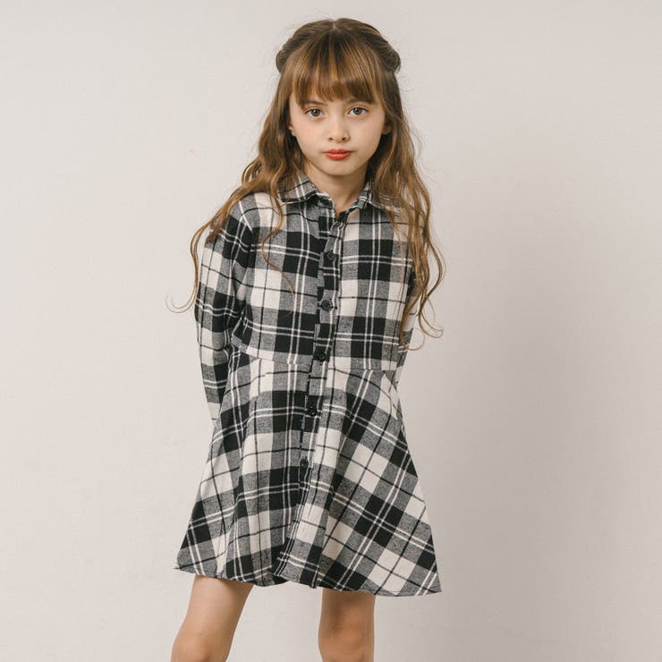 チェックネルシャツワンピース | URBAN CHERRY | 詳細画像14 