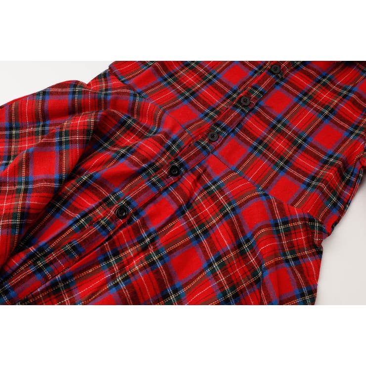 チェックネルシャツワンピース | URBAN CHERRY | 詳細画像16 