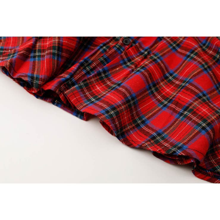 チェックネルシャツワンピース | URBAN CHERRY | 詳細画像17 