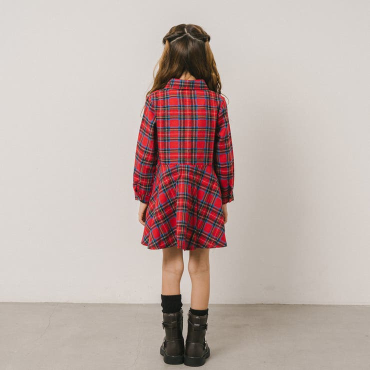 チェックネルシャツワンピース | URBAN CHERRY | 詳細画像8 
