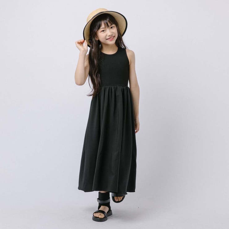 ノースリーブドッキングロングワンピース | URBAN CHERRY | 詳細画像7 