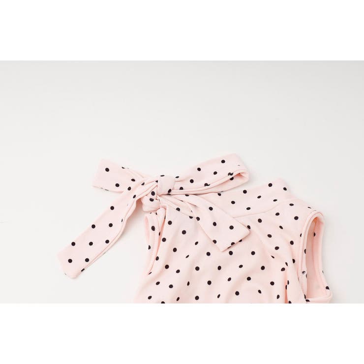ポルカドットデザインネックリボンバルーンワンピース | URBAN CHERRY | 詳細画像19 