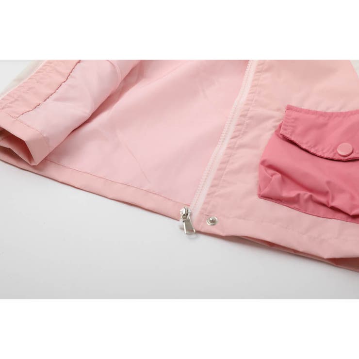 フロントポケット配色ナイロンジャケット[品番：VINK0002929]｜URBAN