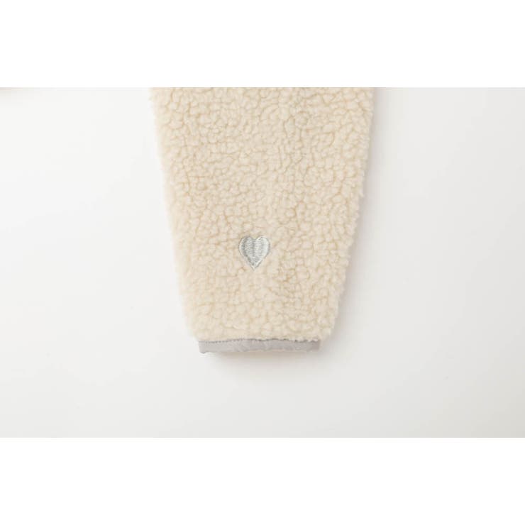 おうちで洗える!ハートロゴ刺繍中綿キルティングMIXボアコート | URBAN CHERRY | 詳細画像50 