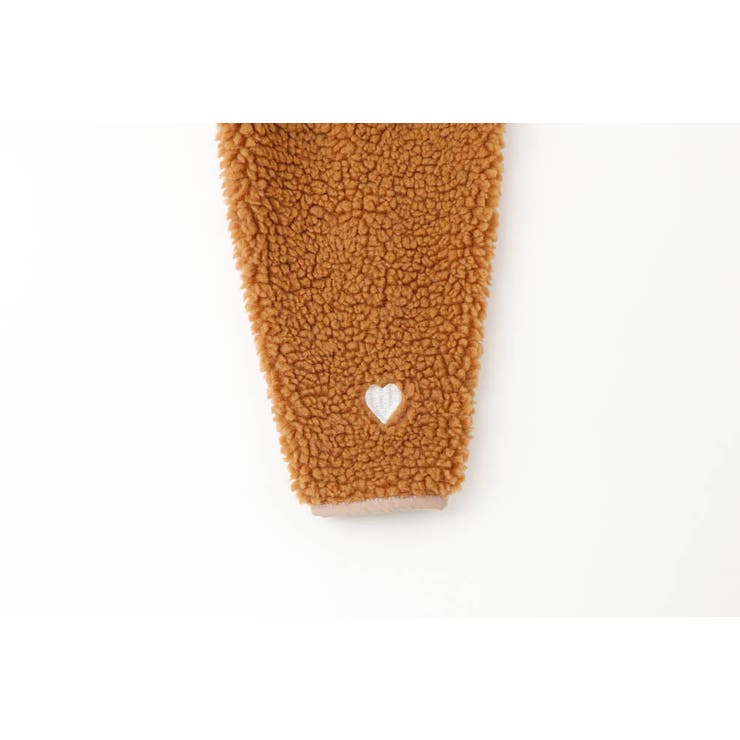 おうちで洗える!ハートロゴ刺繍中綿キルティングMIXボアコート | URBAN CHERRY | 詳細画像51 