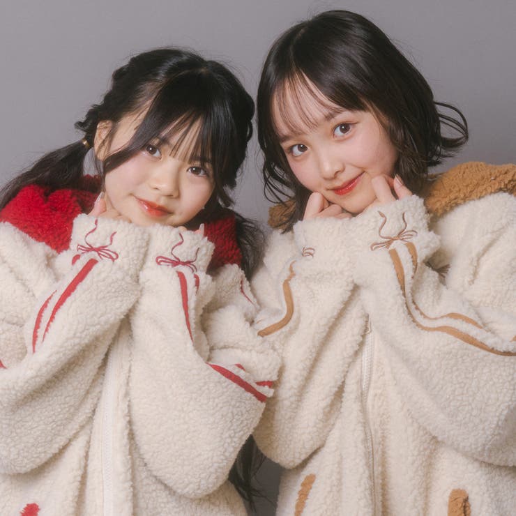 おうちで洗える!オーバーサイズサイドラインバックリボンボアアウター | URBAN CHERRY | 詳細画像32 