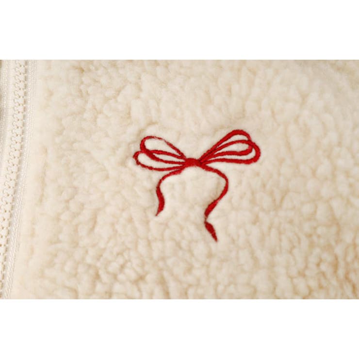 おうちで洗える!オーバーサイズサイドラインバックリボンボアアウター | URBAN CHERRY | 詳細画像38 