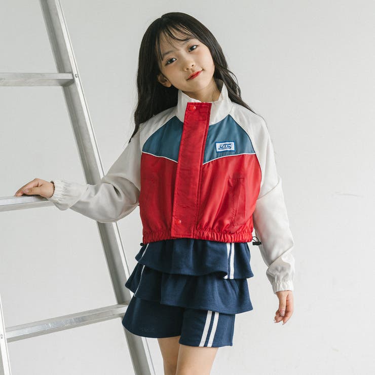 【U.TRACK/ユードットトラック】スタンドカラー配色ジップブルゾン | URBAN CHERRY | 詳細画像11 