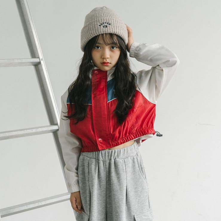 【U.TRACK/ユードットトラック】スタンドカラー配色ジップブルゾン | URBAN CHERRY | 詳細画像16 