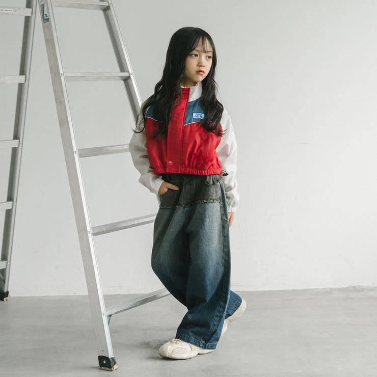 【U.TRACK/ユードットトラック】スタンドカラー配色ジップブルゾン | URBAN CHERRY | 詳細画像21 