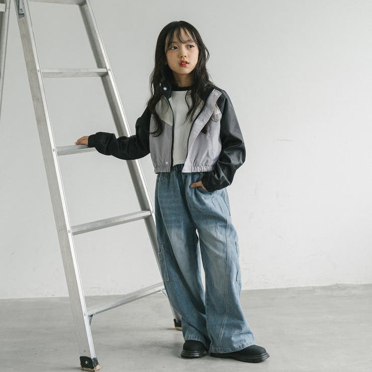 【U.TRACK/ユードットトラック】スタンドカラー配色ジップブルゾン | URBAN CHERRY | 詳細画像27 