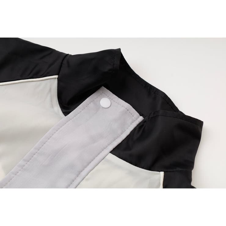 【U.TRACK/ユードットトラック】スタンドカラー配色ジップブルゾン | URBAN CHERRY | 詳細画像28 