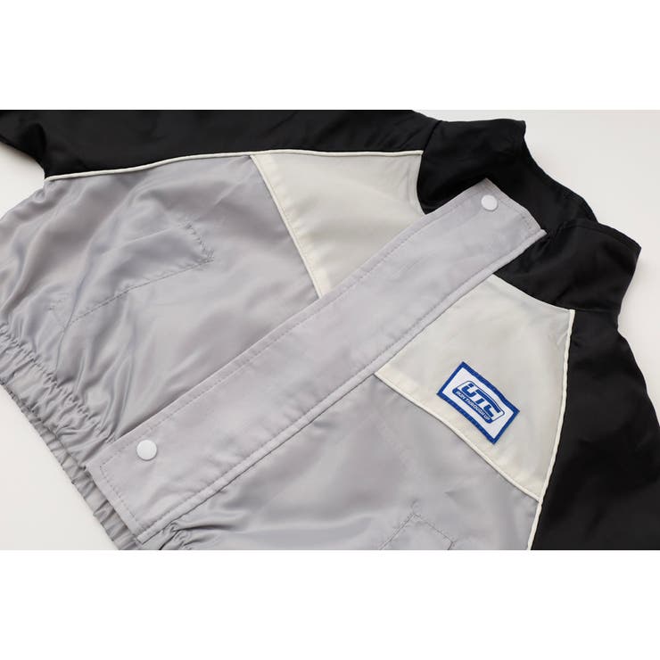 【U.TRACK/ユードットトラック】スタンドカラー配色ジップブルゾン | URBAN CHERRY | 詳細画像29 