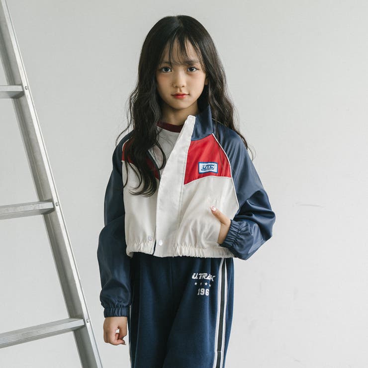 【U.TRACK/ユードットトラック】スタンドカラー配色ジップブルゾン | URBAN CHERRY | 詳細画像3 