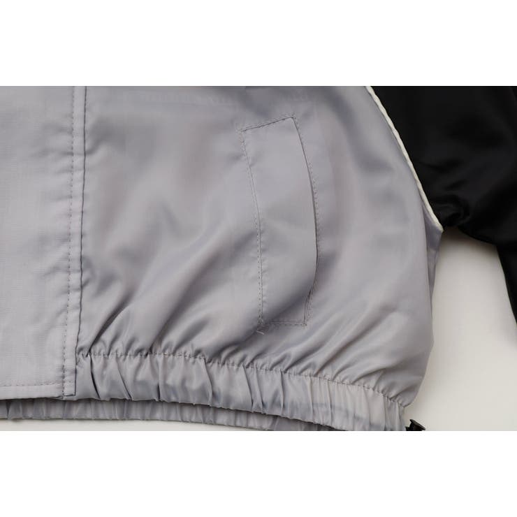 【U.TRACK/ユードットトラック】スタンドカラー配色ジップブルゾン | URBAN CHERRY | 詳細画像33 