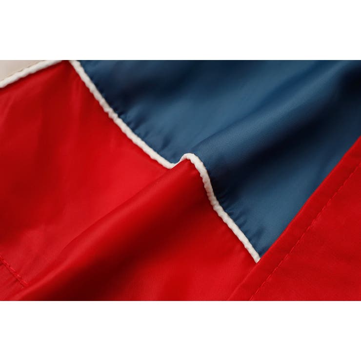 【U.TRACK/ユードットトラック】スタンドカラー配色ジップブルゾン | URBAN CHERRY | 詳細画像42 