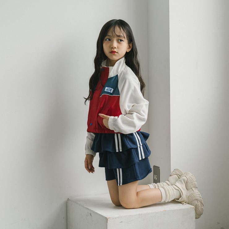 【U.TRACK/ユードットトラック】スタンドカラー配色ジップブルゾン | URBAN CHERRY | 詳細画像44 