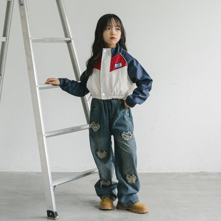 【U.TRACK/ユードットトラック】スタンドカラー配色ジップブルゾン | URBAN CHERRY | 詳細画像45 