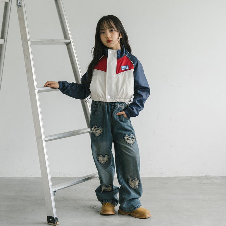 【U.TRACK/ユードットトラック】スタンドカラー配色ジップブルゾン | URBAN CHERRY | 詳細画像46 