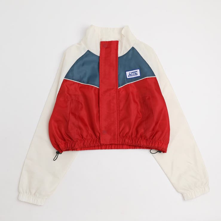 【U.TRACK/ユードットトラック】スタンドカラー配色ジップブルゾン | URBAN CHERRY | 詳細画像5 