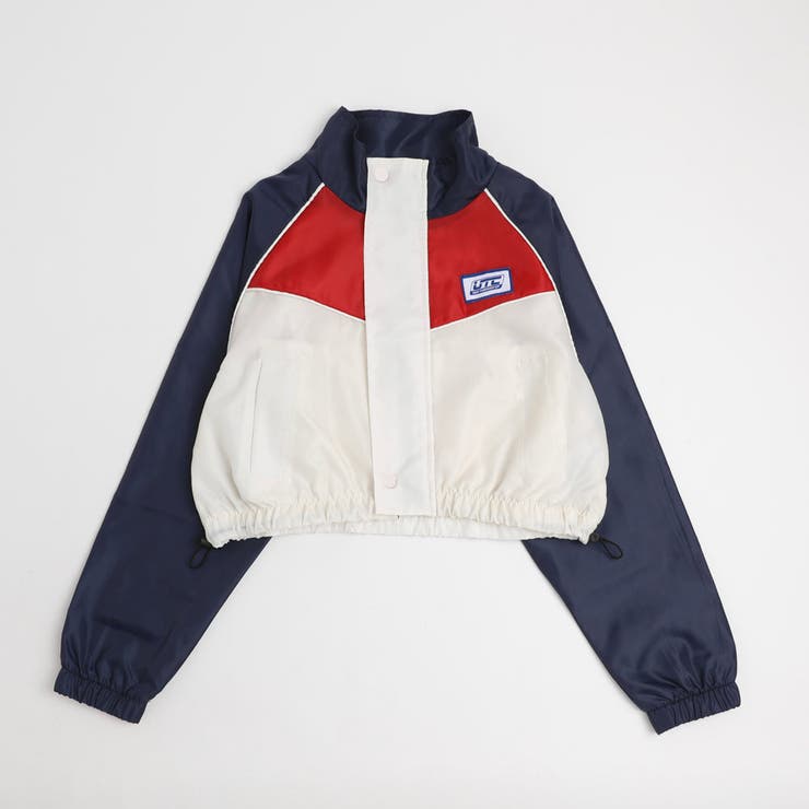 【U.TRACK/ユードットトラック】スタンドカラー配色ジップブルゾン | URBAN CHERRY | 詳細画像7 