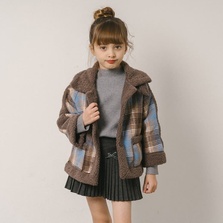 チェックボアコート | URBAN CHERRY | 詳細画像19 