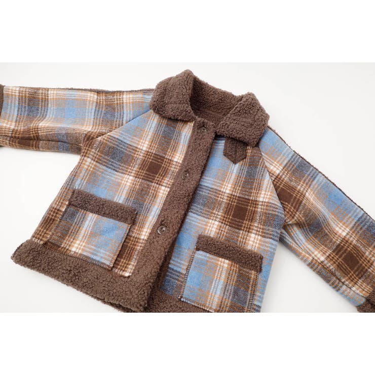 チェックボアコート | URBAN CHERRY | 詳細画像23 