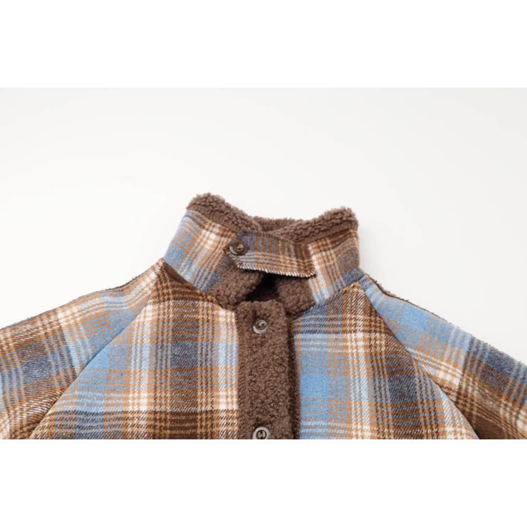 チェックボアコート | URBAN CHERRY | 詳細画像32 