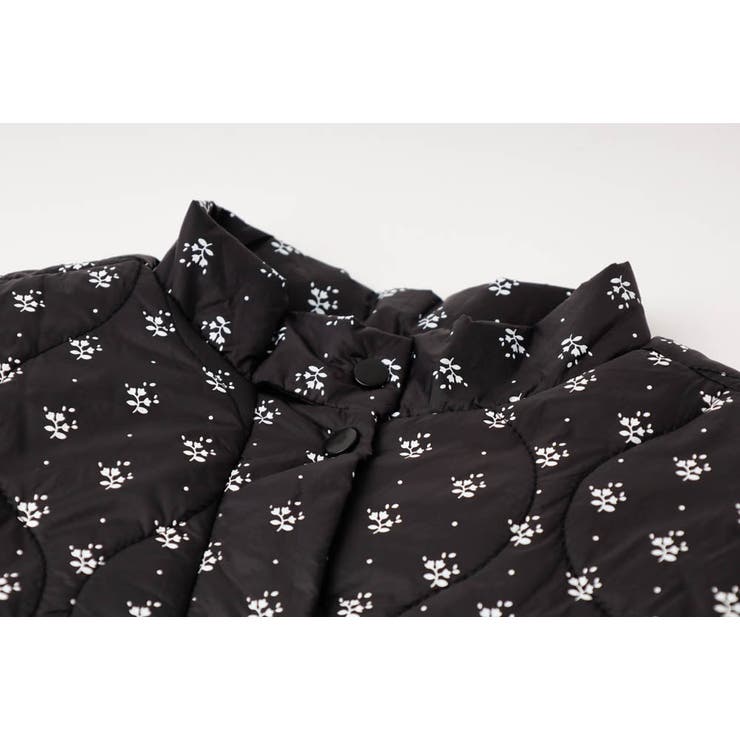 ミニフラワープリントデザイン中綿ベスト | URBAN CHERRY | 詳細画像13 