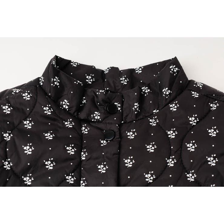 ミニフラワープリントデザイン中綿ベスト | URBAN CHERRY | 詳細画像20 