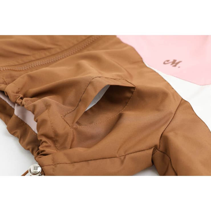 配色ワンポイントロゴデザインフード付きアノラックパーカー | URBAN CHERRY | 詳細画像11 