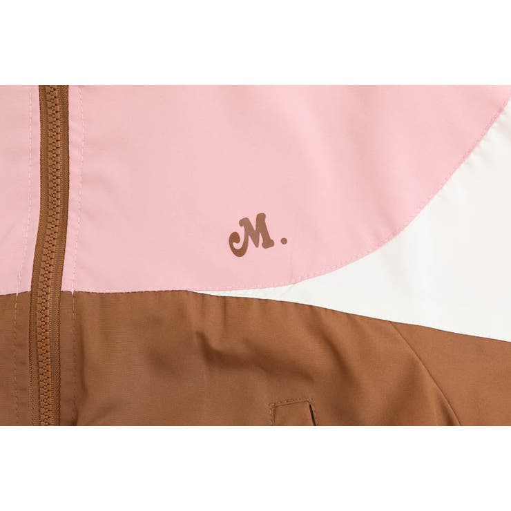 配色ワンポイントロゴデザインフード付きアノラックパーカー | URBAN CHERRY | 詳細画像13 