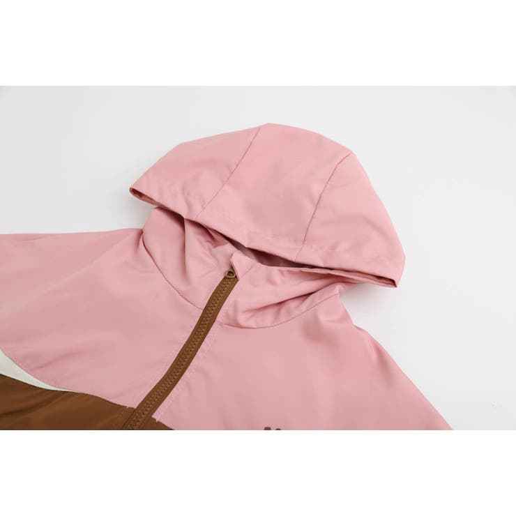 配色ワンポイントロゴデザインフード付きアノラックパーカー | URBAN CHERRY | 詳細画像16 