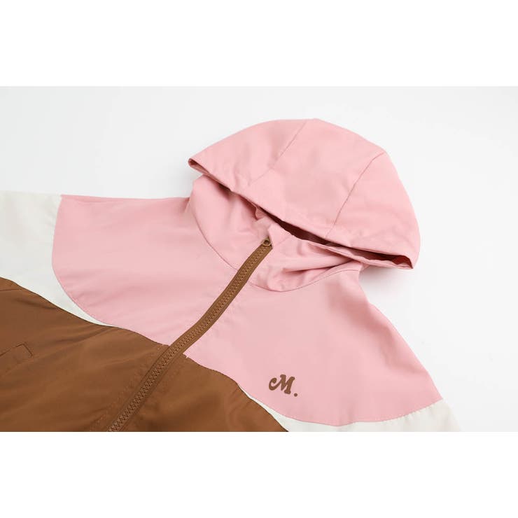 配色ワンポイントロゴデザインフード付きアノラックパーカー | URBAN CHERRY | 詳細画像20 