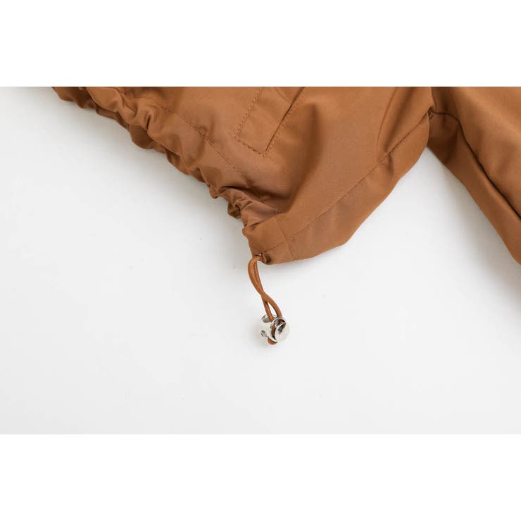 配色ワンポイントロゴデザインフード付きアノラックパーカー | URBAN CHERRY | 詳細画像9 