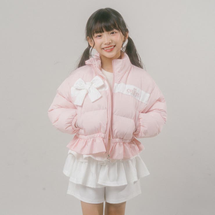 【CHIPIE】"軽ポカ"ビッグリボンショート中綿ジャケット | URBAN CHERRY | 詳細画像12 
