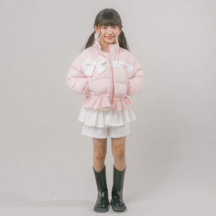 【CHIPIE】"軽ポカ"ビッグリボンショート中綿ジャケット | URBAN CHERRY | 詳細画像13 
