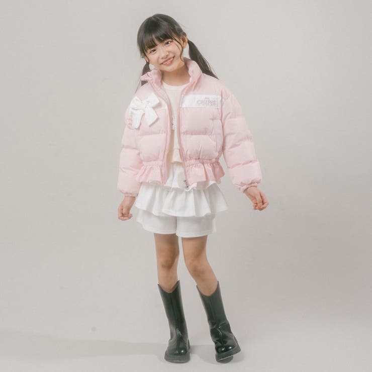 【CHIPIE】"軽ポカ"ビッグリボンショート中綿ジャケット | URBAN CHERRY | 詳細画像14 