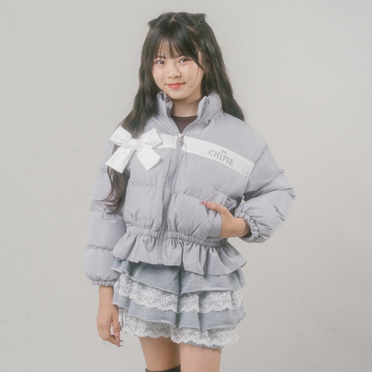 【CHIPIE】"軽ポカ"ビッグリボンショート中綿ジャケット | URBAN CHERRY | 詳細画像16 