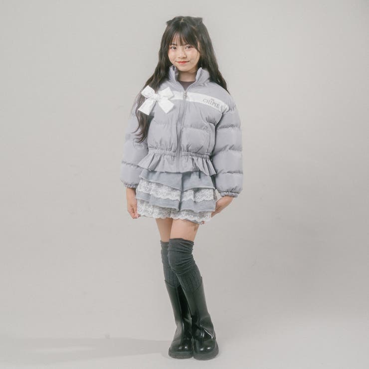 【CHIPIE】"軽ポカ"ビッグリボンショート中綿ジャケット | URBAN CHERRY | 詳細画像17 