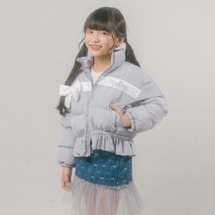 【CHIPIE】"軽ポカ"ビッグリボンショート中綿ジャケット | URBAN CHERRY | 詳細画像18 