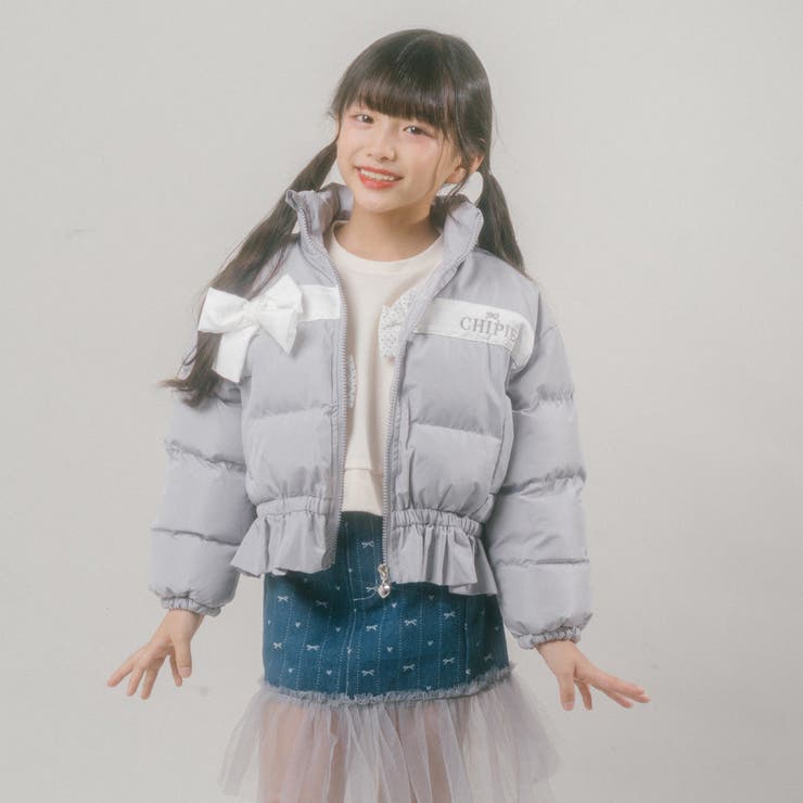 【CHIPIE】"軽ポカ"ビッグリボンショート中綿ジャケット | URBAN CHERRY | 詳細画像19 