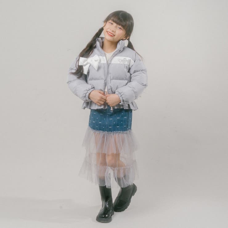 【CHIPIE】"軽ポカ"ビッグリボンショート中綿ジャケット | URBAN CHERRY | 詳細画像20 